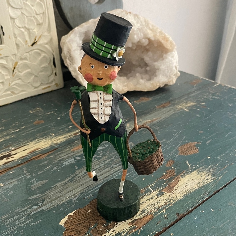Lori Mitchell figurine- st Patrick’s day